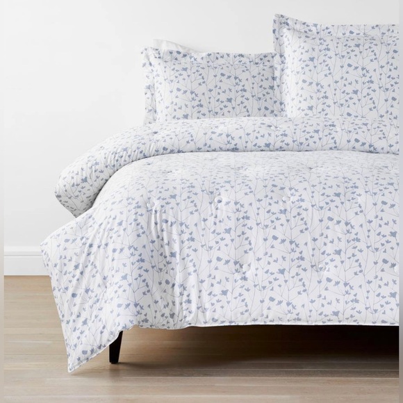 The Company Store Other - NEW The Company Cotton Ivy White Botanical Rayon Made Bamboo Sateen Comf…